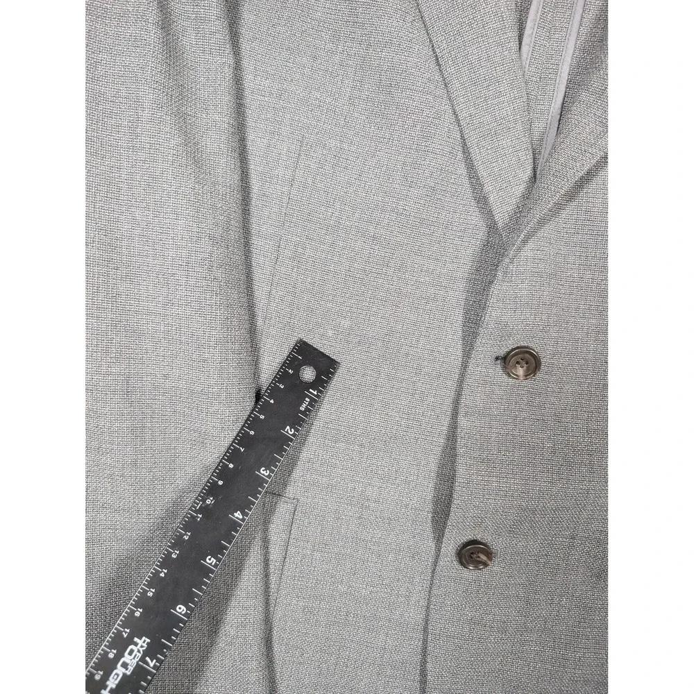 Bonobos Sport Coat Mens 48R Gray Italian Wool Slim Fit Marzotto Jacket
